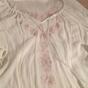 😎😎ON SALE!!!😎 Peasant blouse with embroidery